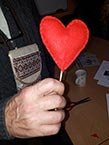 aj o pt v Ostrav - Vroba srdek na Valentna