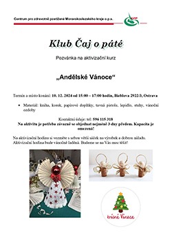 Klub aje o pt - Andlsk Vnoce