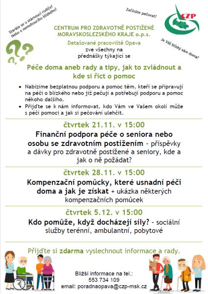 Péče doma aneb rady a&nbsp;tipy, jak to zvládnout a&nbsp;kde si říct o&nbsp;pomoc