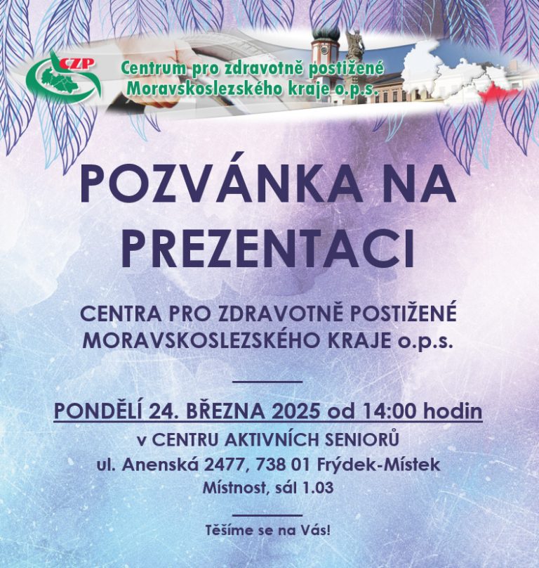 Pozvánka na prezentaci