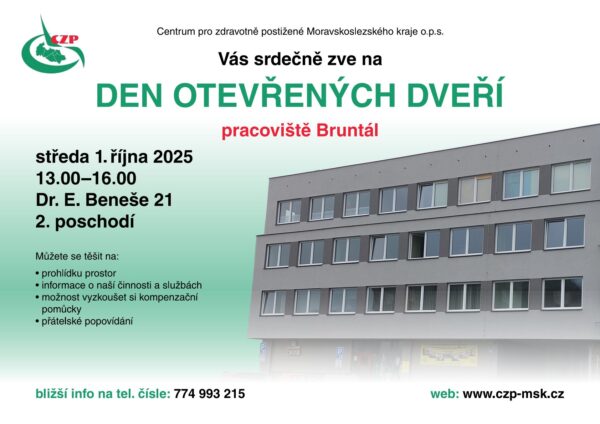 Den otevřených dveří na detašovaném pracovišti v&nbsp;Bruntále