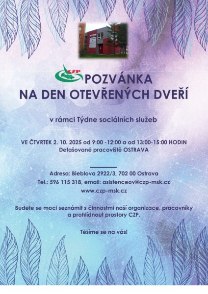 Den otevřených dveří na detašovaném pracovišti v&nbsp;Ostravě