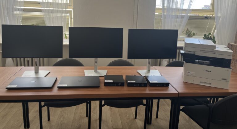 Poděkování Moravskoslezskému kraji za poskytnutí finanční dotace