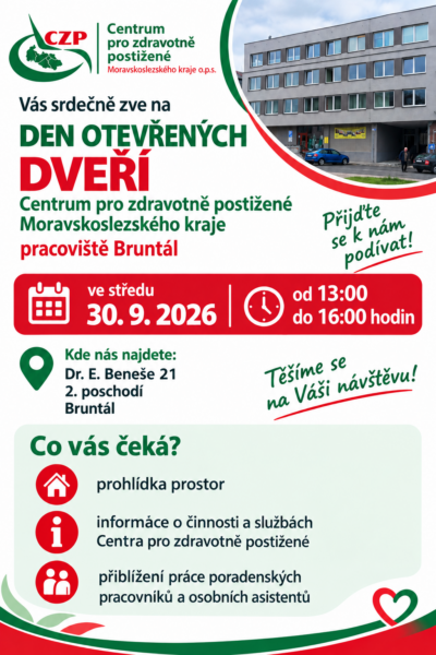 Pozvánka na Den otevřených dveří v&nbsp;Bruntále