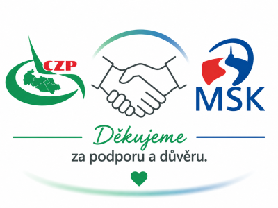 Poděkování Moravskoslezskému kraji za poskytnutí finanční dotace🫱🏻‍🫲🏽