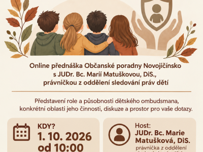 Online přednáška: Kdo chrání práva dětí a&nbsp;s&nbsp;čím může pomoci?