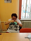 Čaj o páté v Ostravě - Výroba látkové kočky