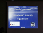 Vzdělávací seminář Finanční gramotnost - Bruntál